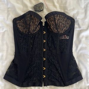 Agent Provocateur Mercy Corset and matching thong.